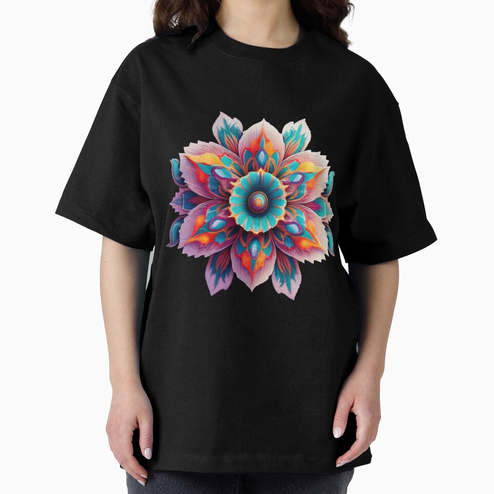 Sparkling flower by Creations03 Unisex , , , Long Sleeve Tee