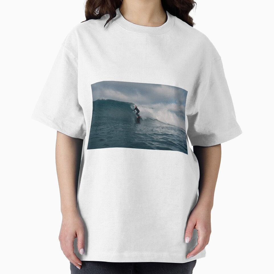 Bells Beach Man Surfing Ocean Wave by JayrosParker Unisex , , , Long Sleeve Tee
