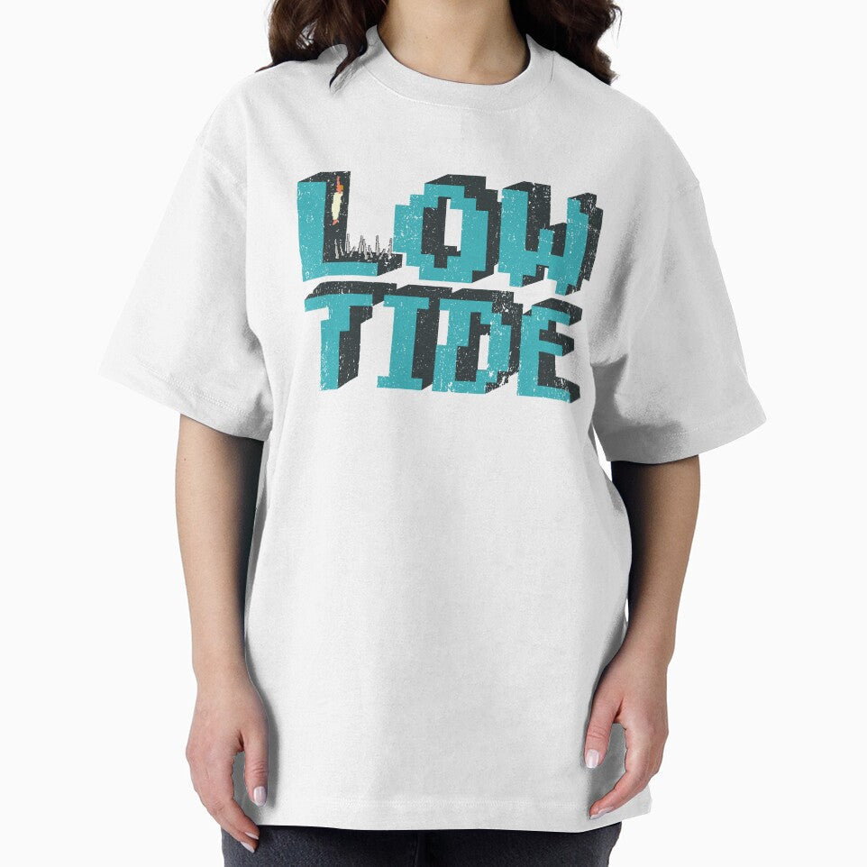 Low tide - old school game inspired by sashashuba Unisex , , , Long Sleeve Tee