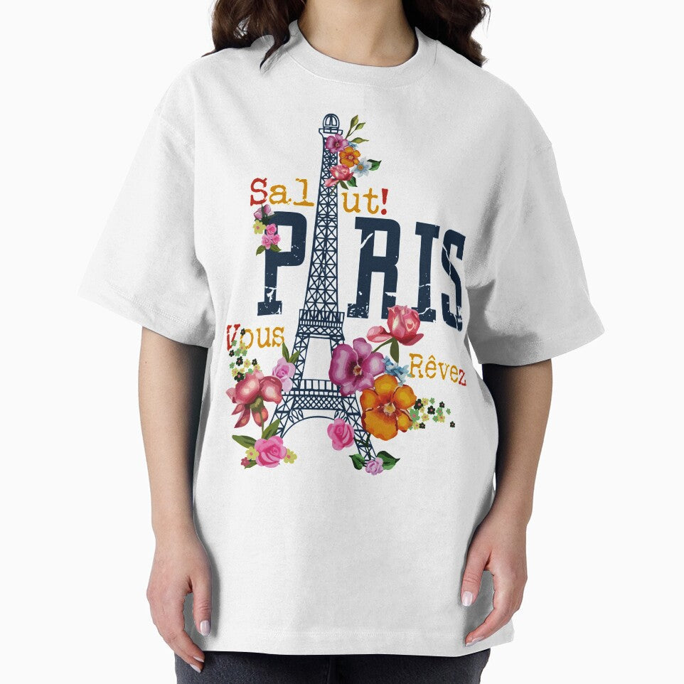 SALUT PARIS amazing classic and premium design by abdallatigle Unisex , , , Long Sleeve Tee