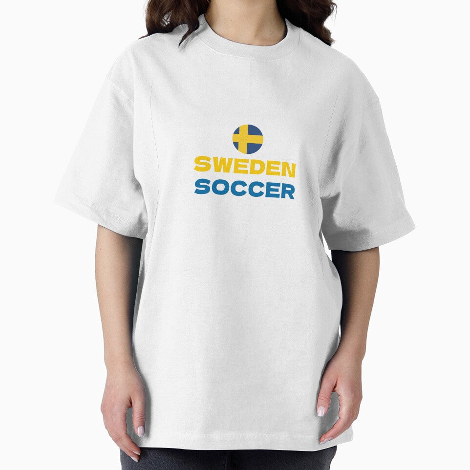 SWEDEN SOCCER Shirt – Swedish Flag Fan Tee | Uncle Jichuan by Uncle-Jichuan