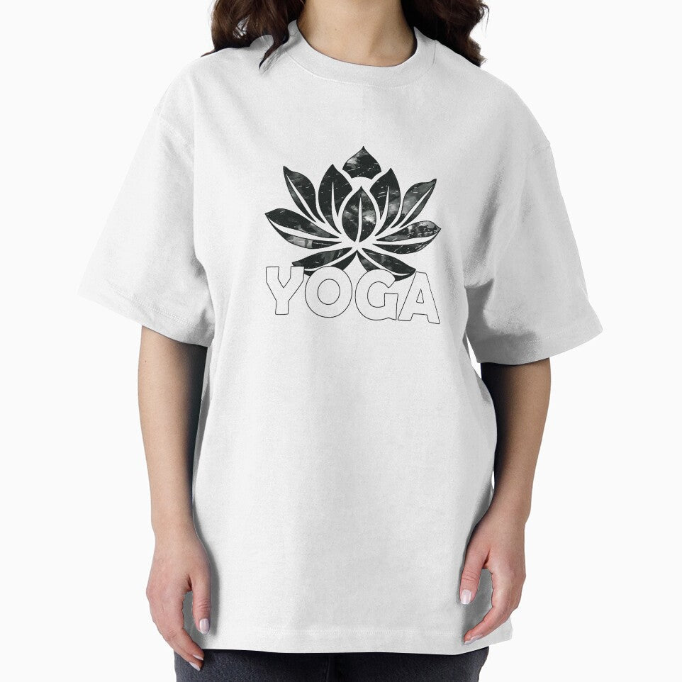 Yoga Lotus Storm by Lichtisign Unisex , , , Long Sleeve Tee