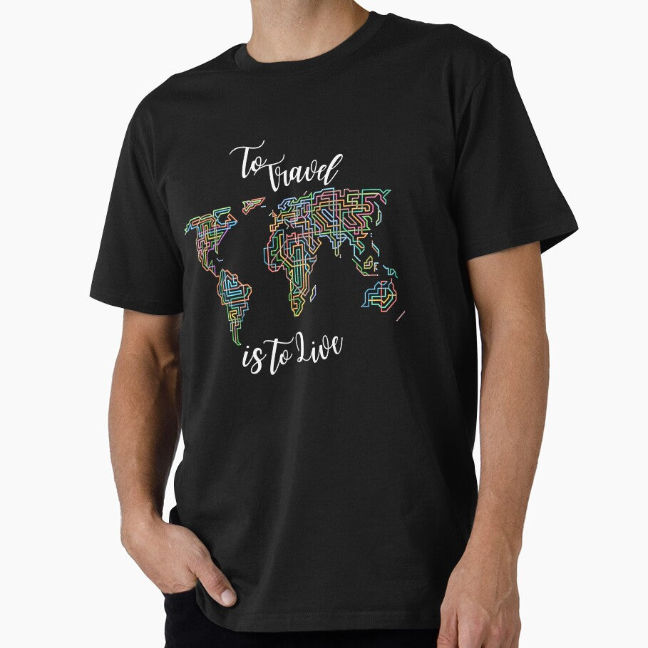 To Travel is To Live by LuMarks Unisex , , , Long Sleeve Tee