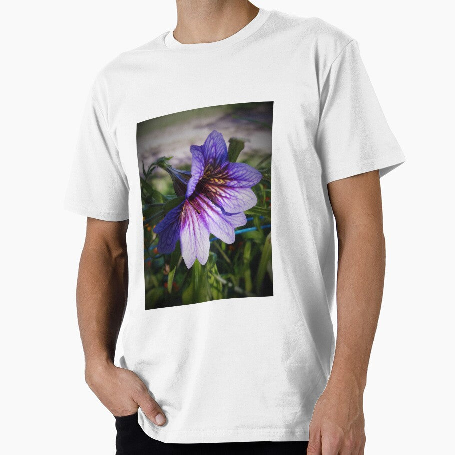 Beautiful flower with purple covers by cowgirltracie Unisex , , , Long Sleeve Tee