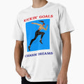 Kickin, Goals. Chasin, Dreams by Redlimetshirts