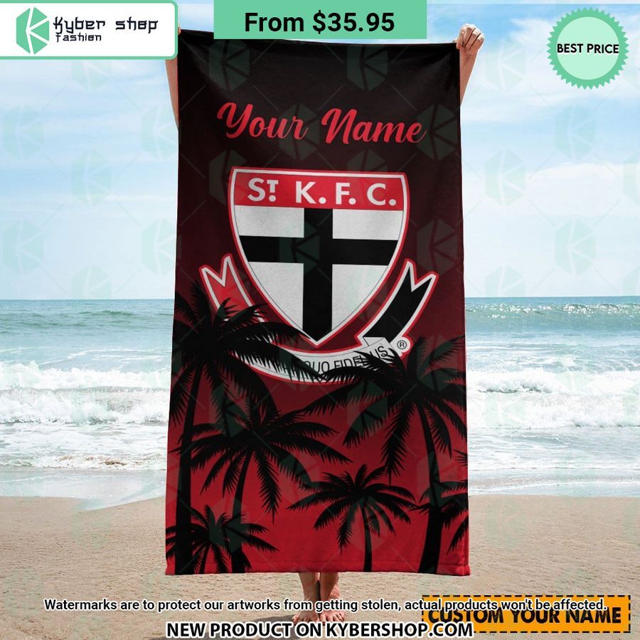 St Kilda FC CUSTOM Beach Towel