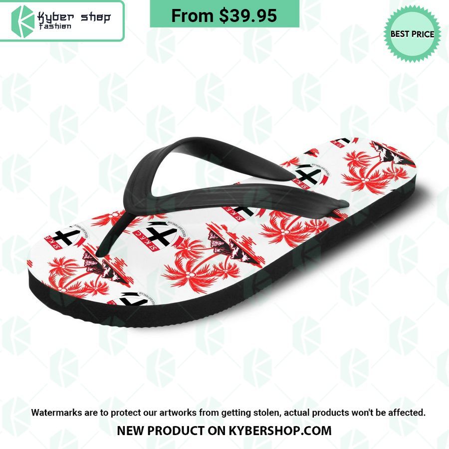 St Kilda Football Club Flip Flop
