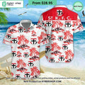 St Kilda Football Club Hawaiian Shirt Shorts