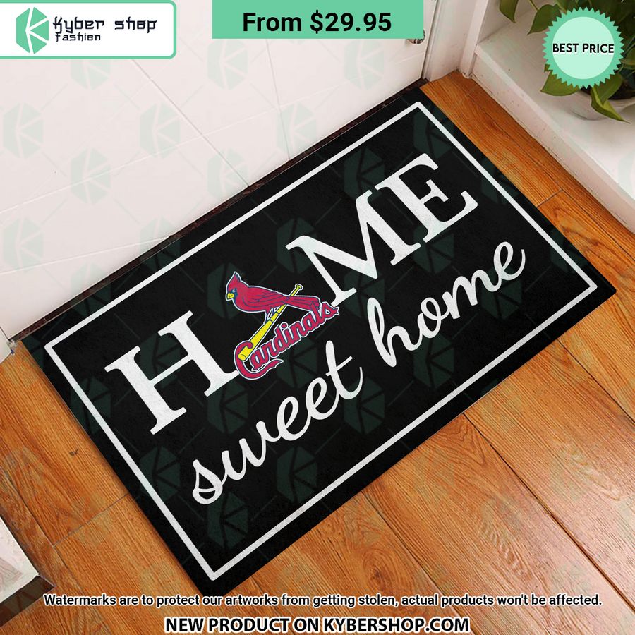 St. Louis Cardinals Home Sweet Home Doormat