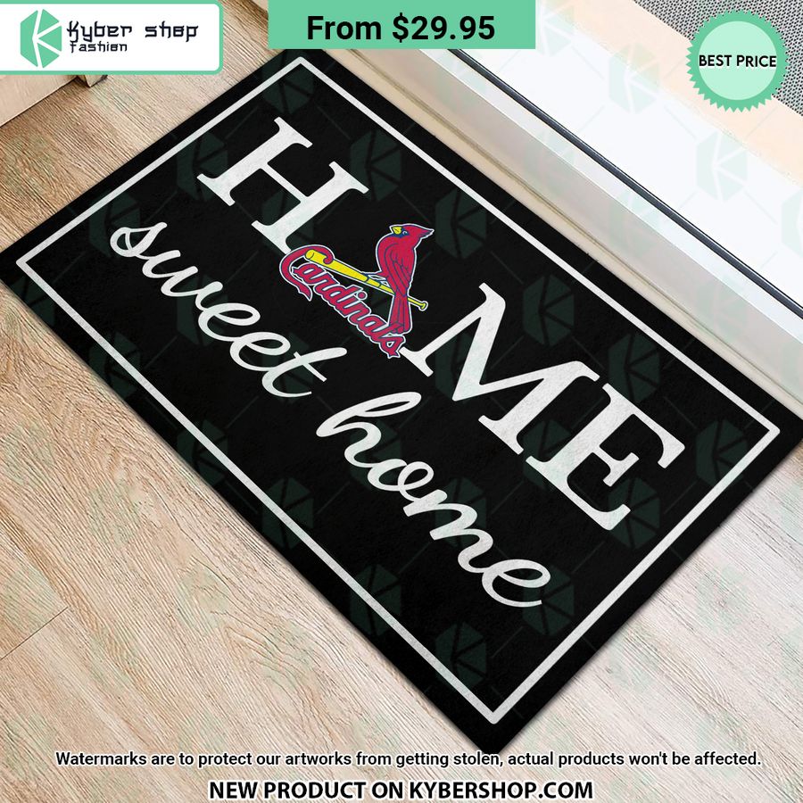 St. Louis Cardinals Home Sweet Home Doormat