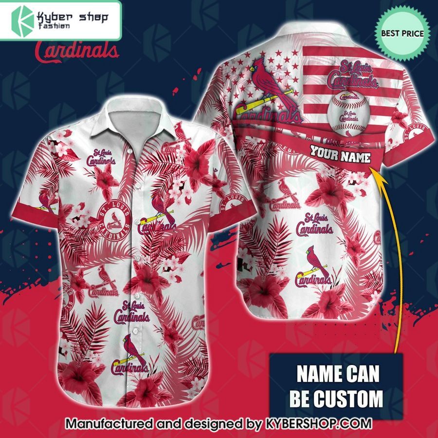 St. Louis Cardinals MLB Custom Hawaiian Shirt