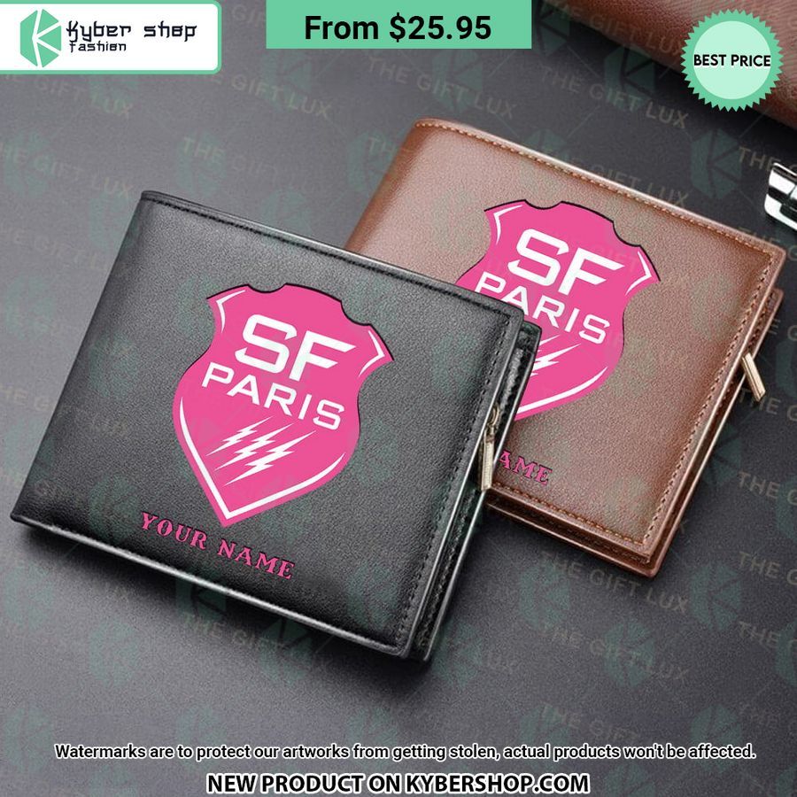 Stade Français Paris CUSTOM Leather Wallet