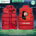 Stade Rennais CUSTOM Sleeveless Puffer Down Jacket