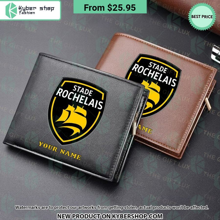 Stade Rochelais CUSTOM Leather Wallet
