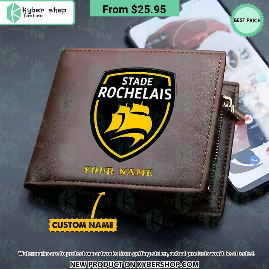 Stade Rochelais CUSTOM Leather Wallet