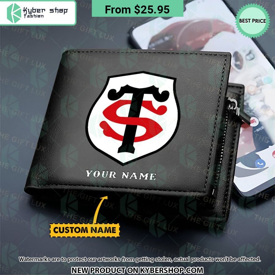 Stade Toulousain CUSTOM Leather Wallet
