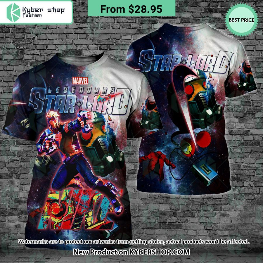 Star-Lord Guardians of the Galaxy 3 Shirt