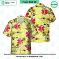 Star Of Life EMS Red Hawaiian Shirt