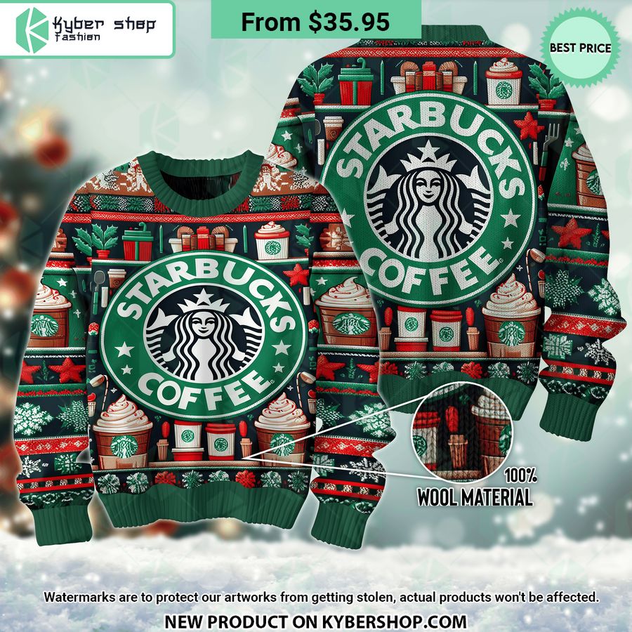 Starbucks Cofffee Christmas Sweater