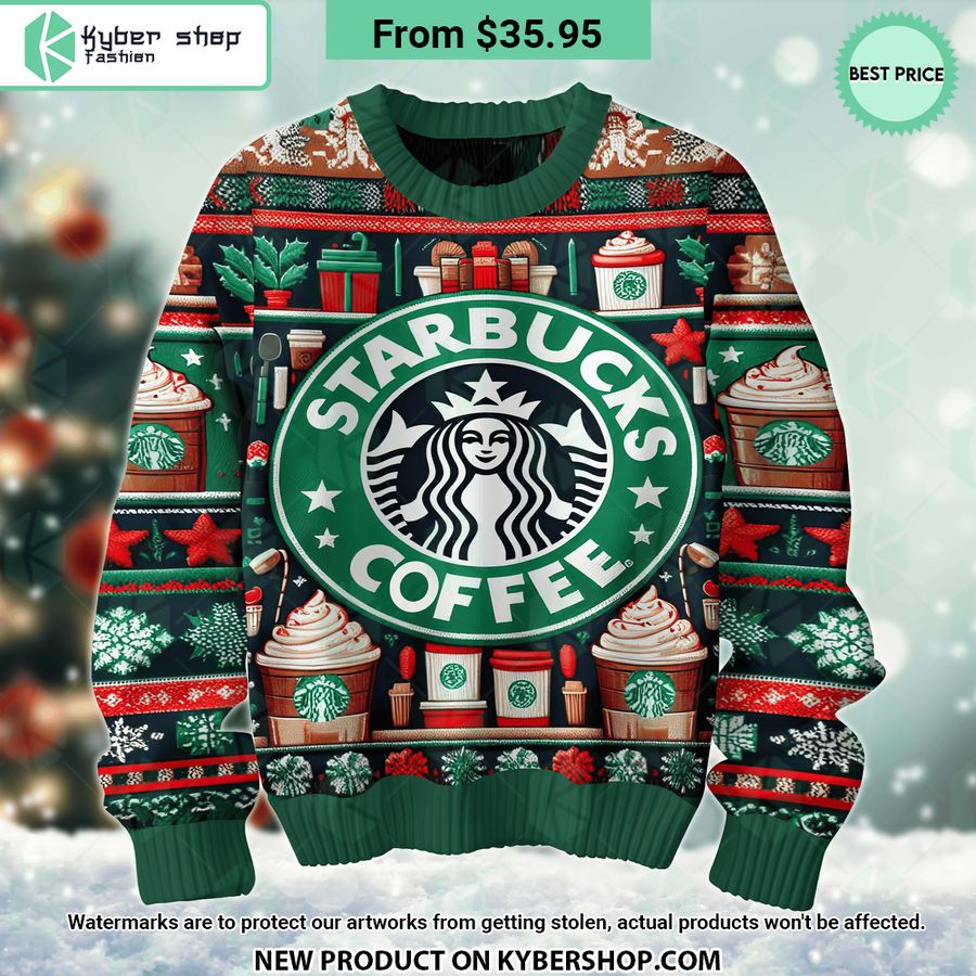 Starbucks Cofffee Christmas Sweater
