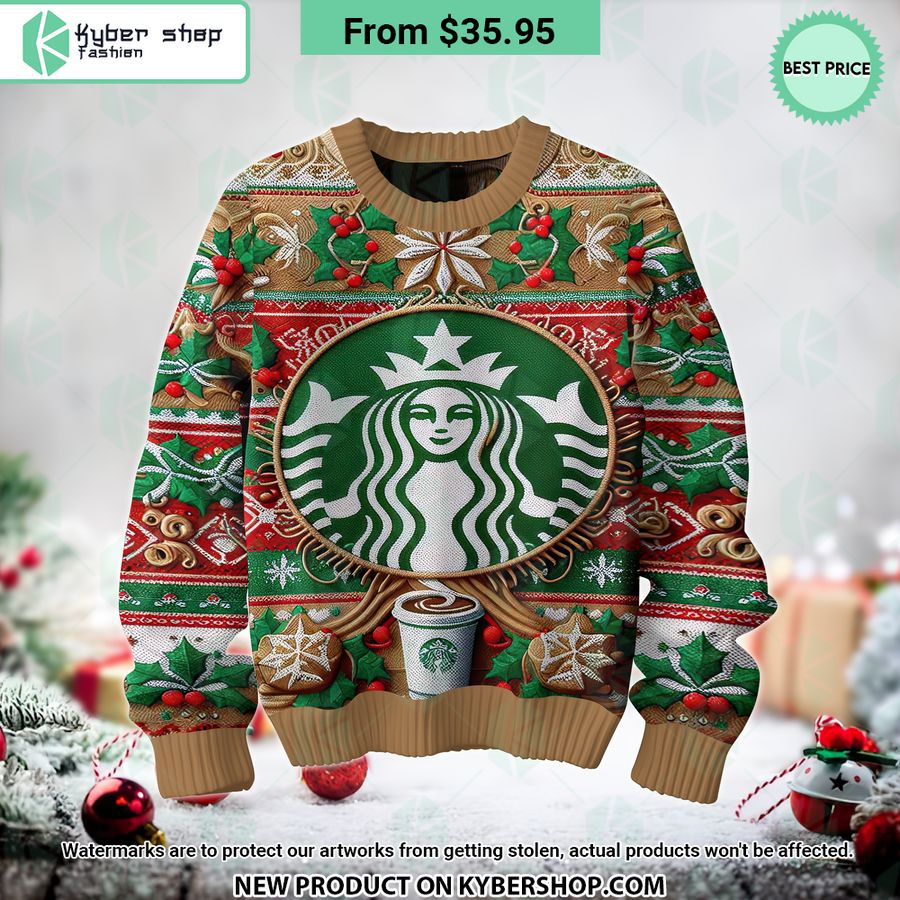 Starbucks Cofffee Ugly Sweater