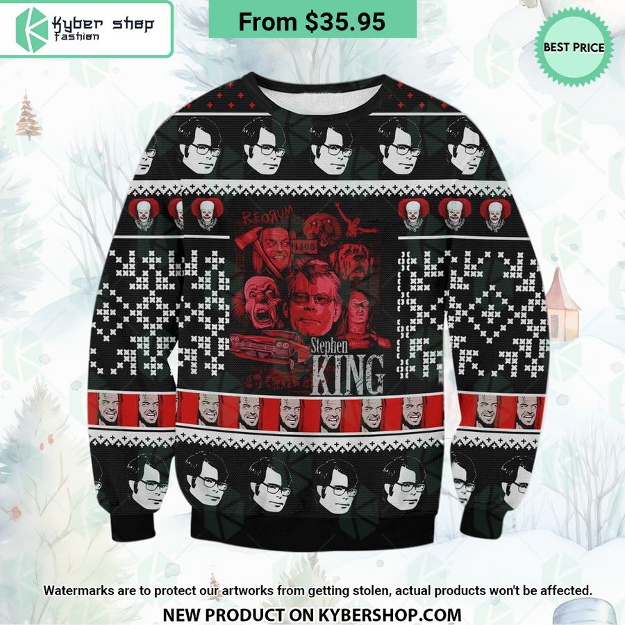 Stephen King Christmas Sweater