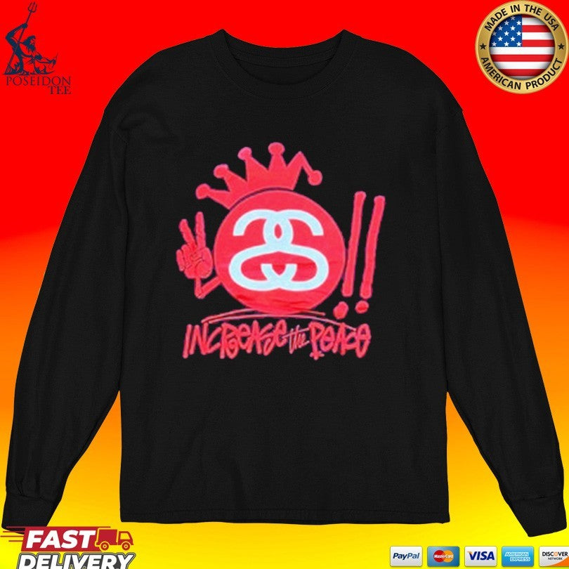 Stussy Crown Increase The Peace T-shirt