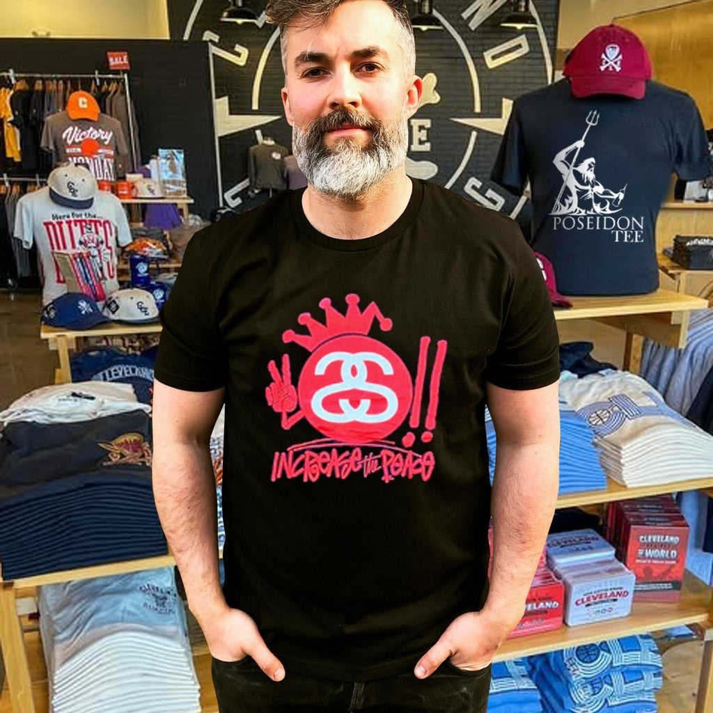 Stussy Crown Increase The Peace T-shirt