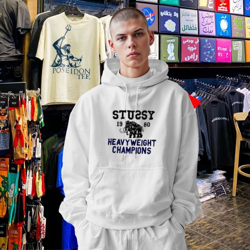 Stussy Mammoth Heavyweight Champions T-shirt