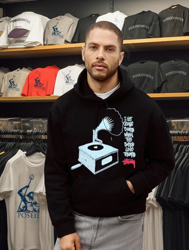 Stüssy X Gilbert Hernandez Gramophone Collab T-shirt