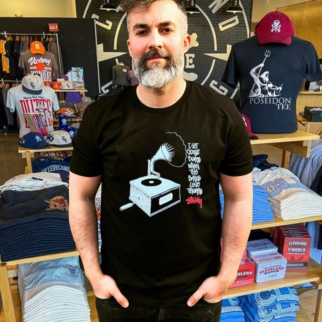 Stüssy X Gilbert Hernandez Gramophone Collab T-shirt