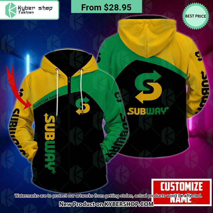 SUBWAY CUSTOM Shirt, Hoodie