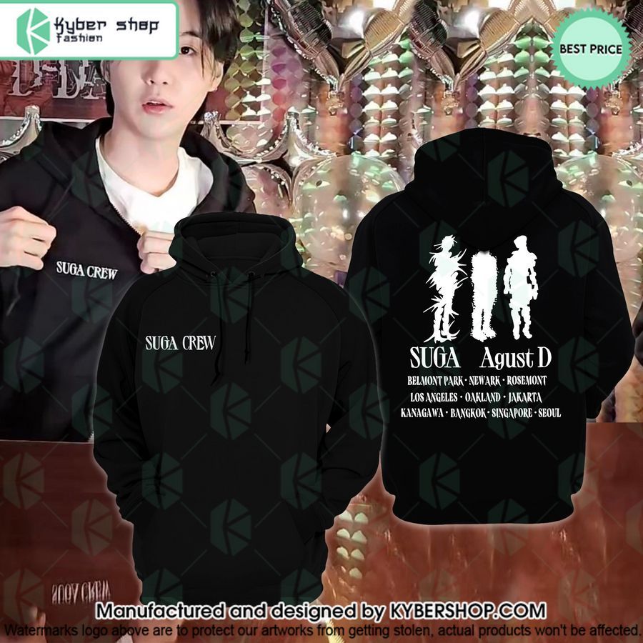 SUGA Crew BTS Hoodie