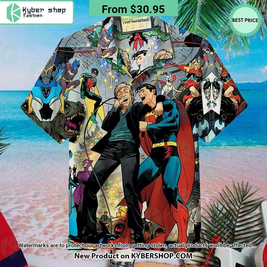 Superman Paul McCartney Hawaiian Shirt