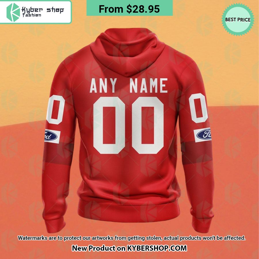 Swiss Ice Hockey Red Hoodie, Shirt