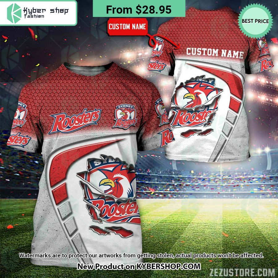 Sydney Roosters CUSTOM Hoodie