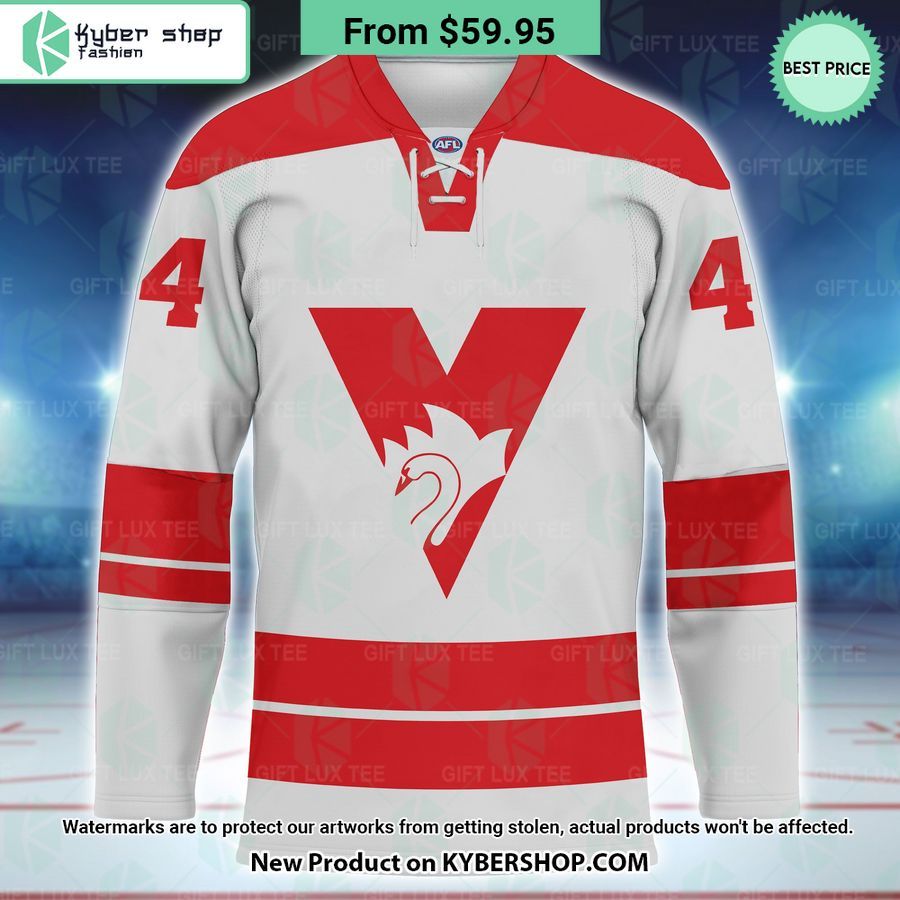 Sydney Swans AFL Hockey Jersey