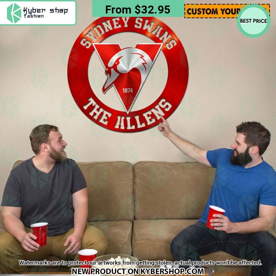 Sydney Swans CUSTOM Metal Sign