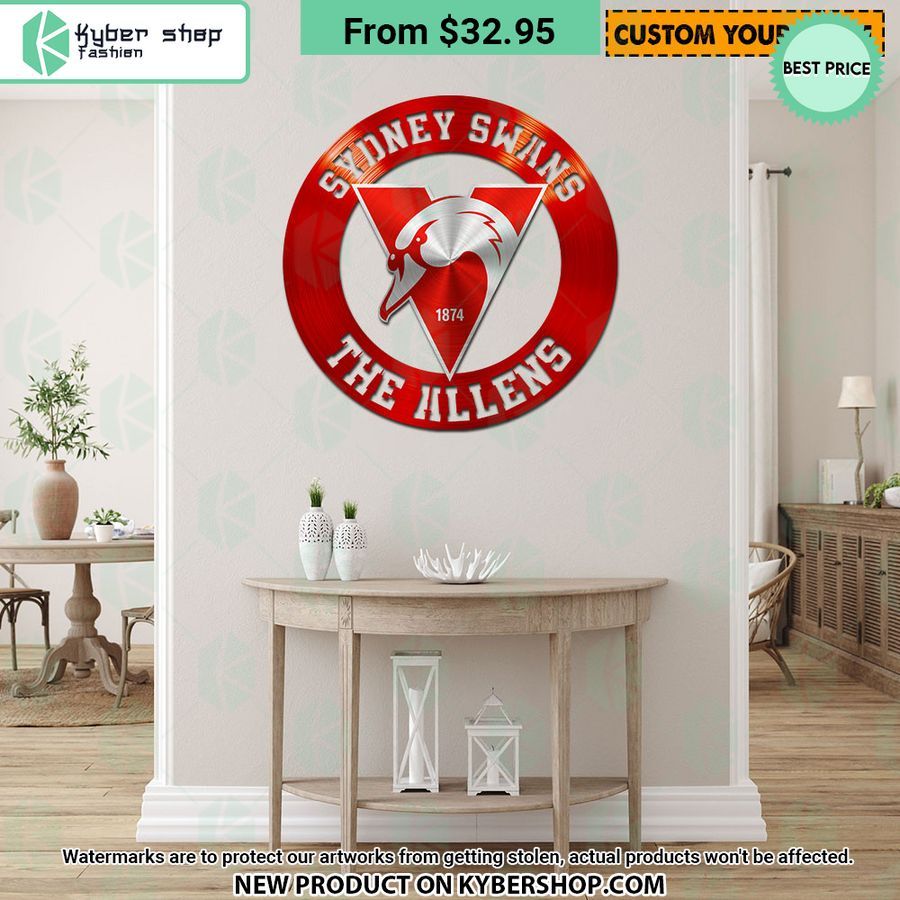 Sydney Swans CUSTOM Metal Sign
