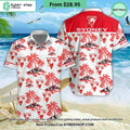 Sydney Swans Hawaiian Shirt Shorts