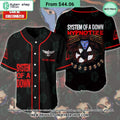 System Of A Down Hypnotize CUSTOM Baseball Jersey