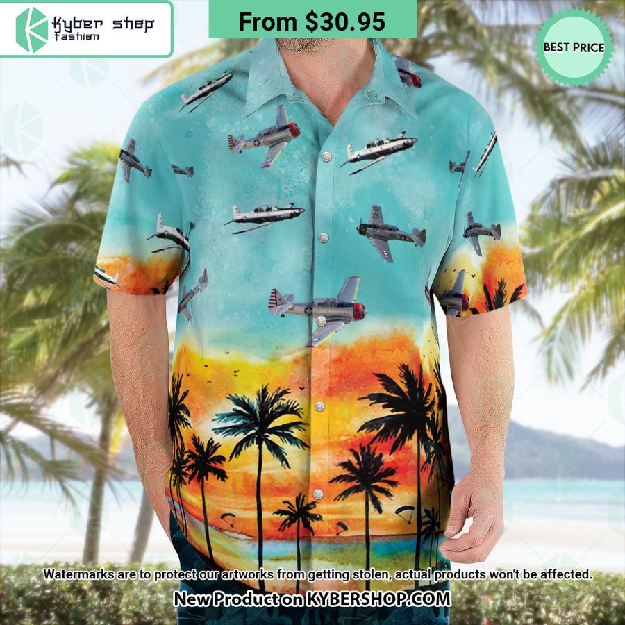 T-6 Texan Hawaiian Shirt