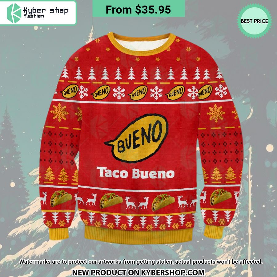 Taco Bueno Christmas Sweater