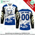 Tampa Bay Lightning Reverse Retro CUSTOM Hockey Jersey
