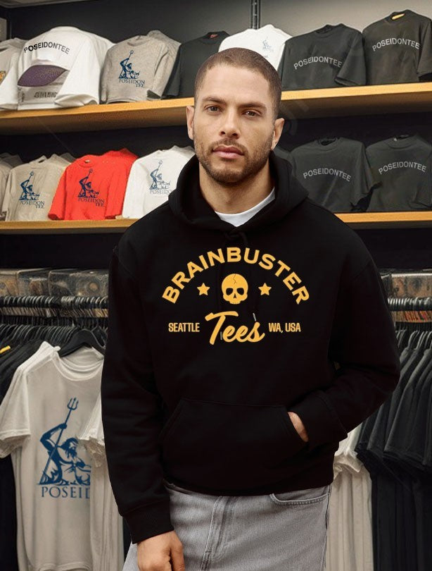 Terry Brainbuster Tees Seattle Wa Usa Vintage T-shirt