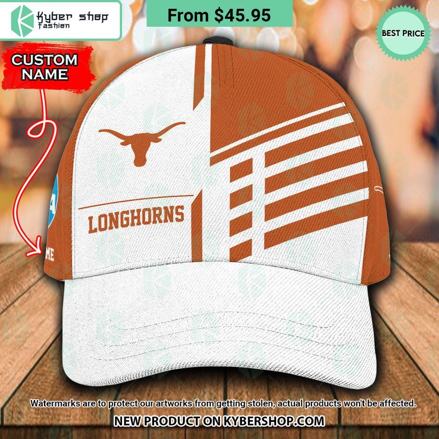 Texas Longhorns CUSTOM Polo Shirt, Cap