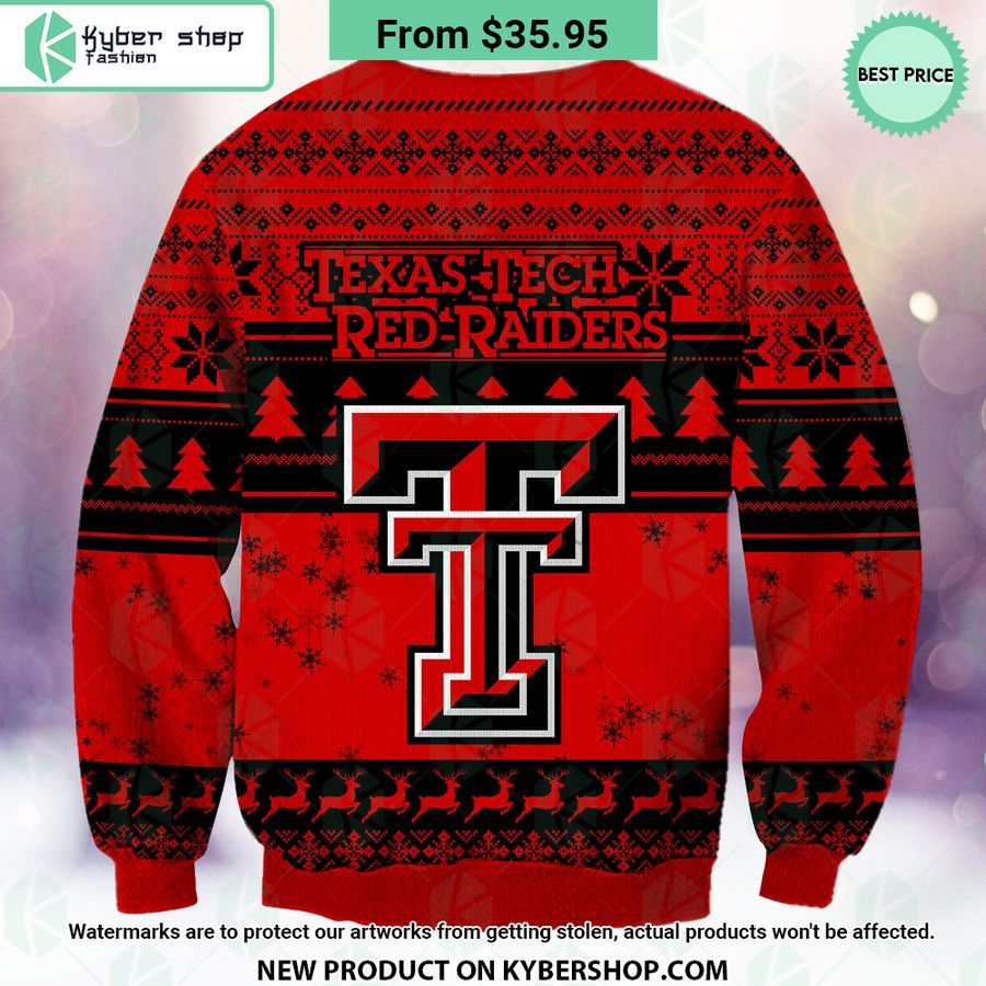 Texas Tech Red Raiders Grinch Christmas Sweater