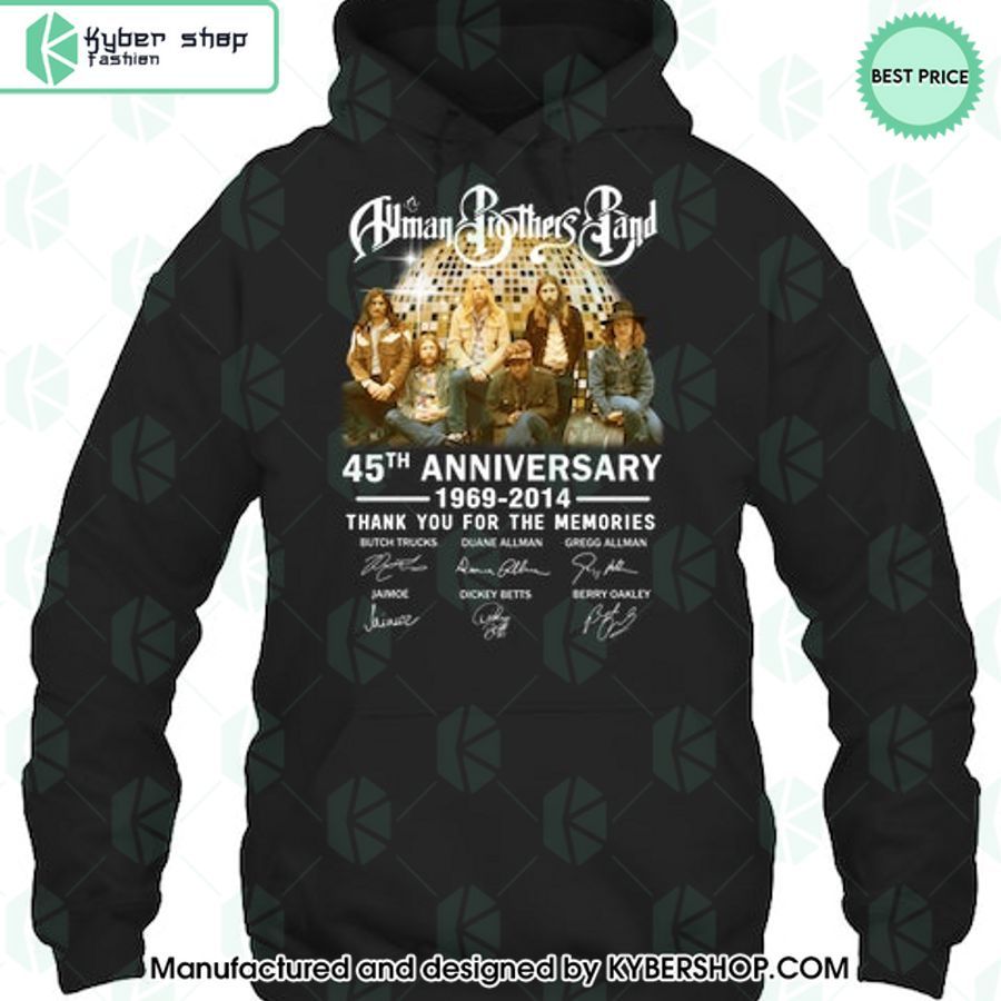 The Allman Brothers Band 45th Anniversary T Shirt