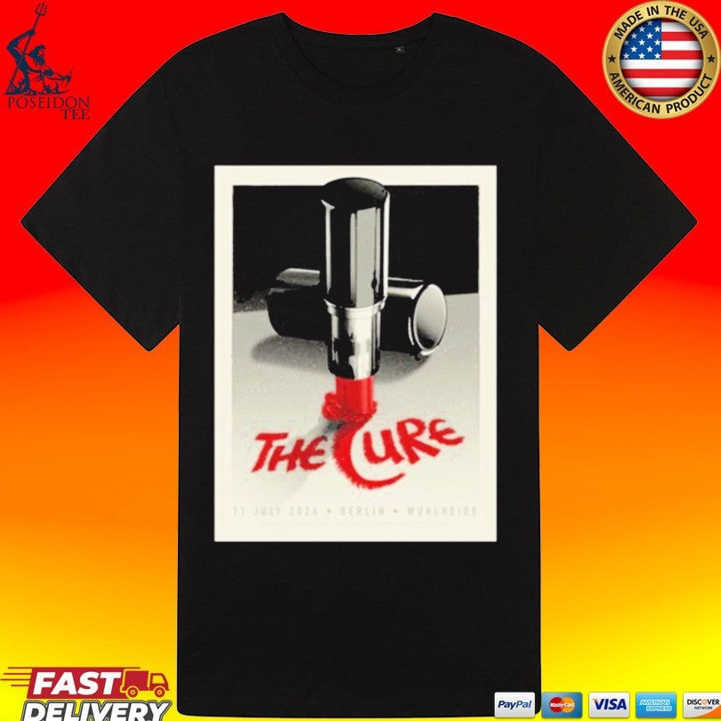 The Cure Berlin July 11 2026 Event T-shirt