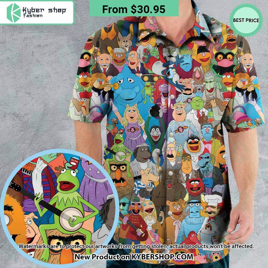 The Great Muppet Jubilee The Muppet Hawaiian Shirt